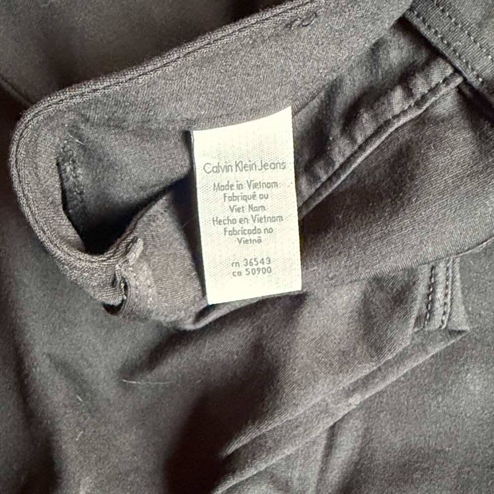 NWOT Calvin Klein Jeggings Black Sz 8 (M16) - Picture 7 of 8